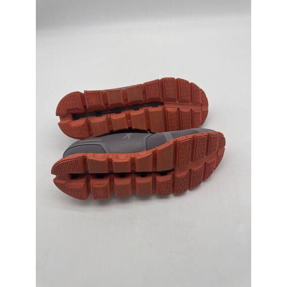 Mens On Cloud 5 Size 11 Sneakers Athletic Running Shoes Grey /Orange. - Picture 6 of 6